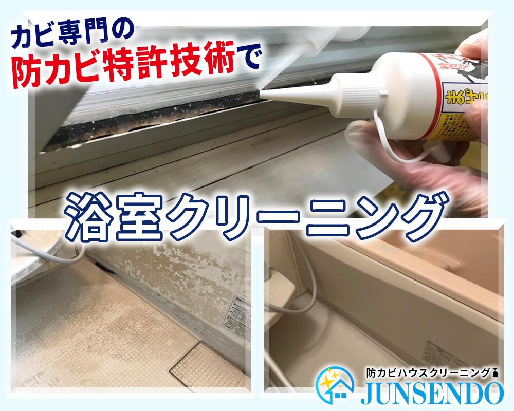 浴室クリーニングのお風呂掃除の方法と料金と費用/埼玉県のカビ取り業者