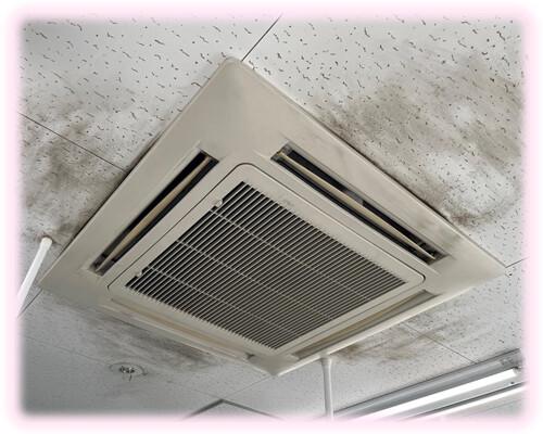 天井埋込エアコン内部クリーニングのプロ掃除業者_空調設備の清掃の料金や費用の値段